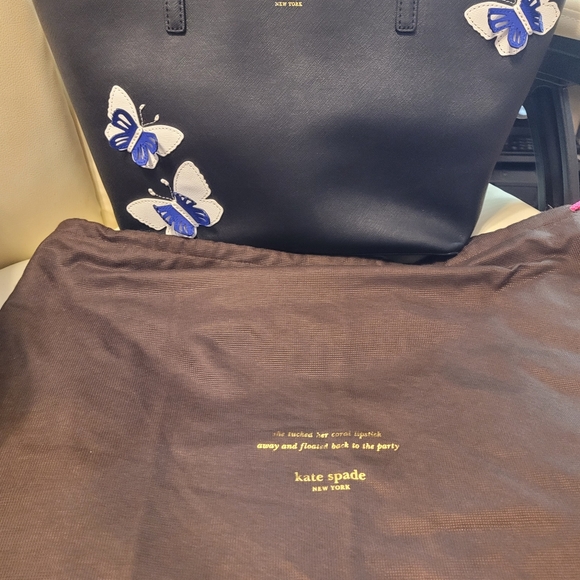 Kate Spade Butterfly Tote with dust bag - Picture 12 of 12